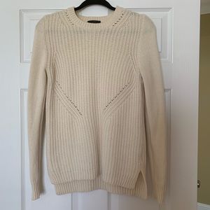 J Crew Cream Wool Sweater